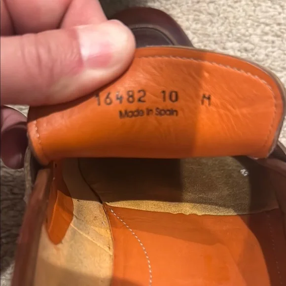 Magnanni Brown Leather Horsebit Loafers - Picture 4 of 6